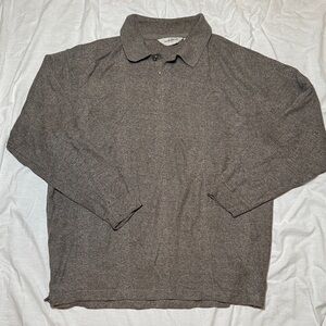 Men's Classic Gray Polo Shirt